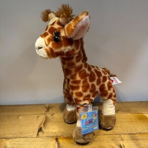 Ganz Webkinz Giraffe Plush Stuffed Animal with Sealed Code HM403